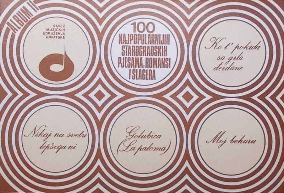 100 najpopularnijih starogradskih pjesama romansi i šlagera