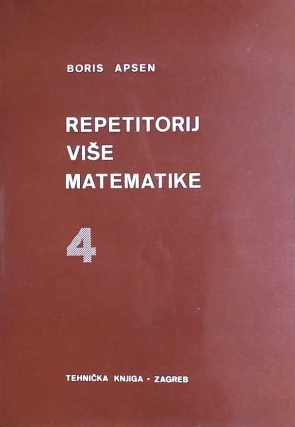Apsen: Repetitorij više matematike 4