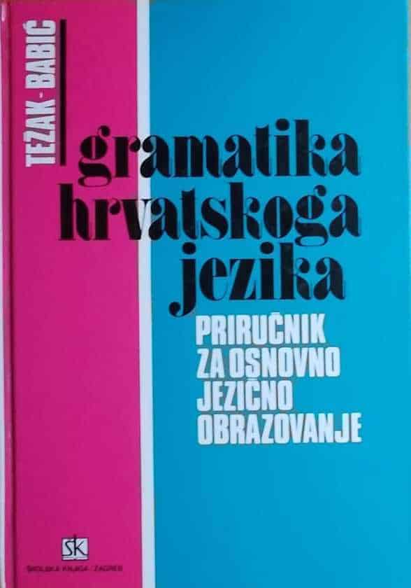 Gramatika hrvatskoga jezika
