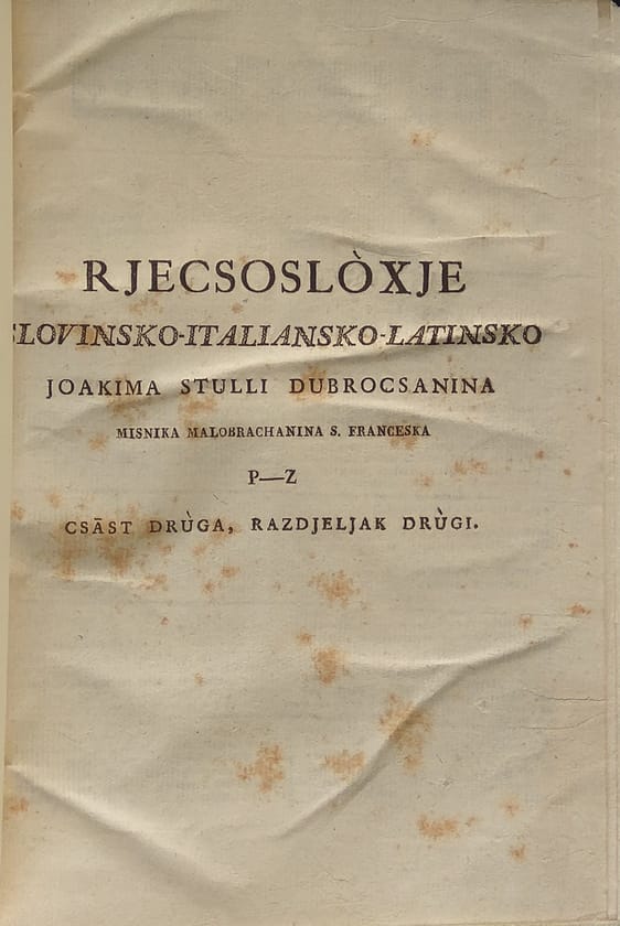 Stulli: Rjecsosloxje 2