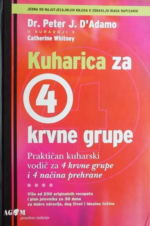 D'Adamo: Kuharica za 4 krvne grupe