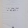 Adorno-Tri studije o Hegelu