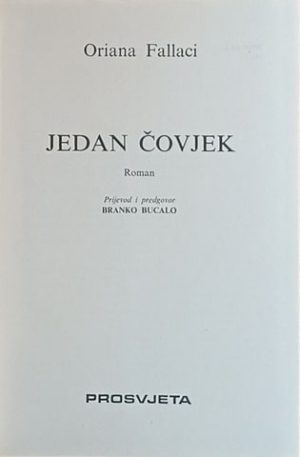 Fallaci: Jedan čovjek