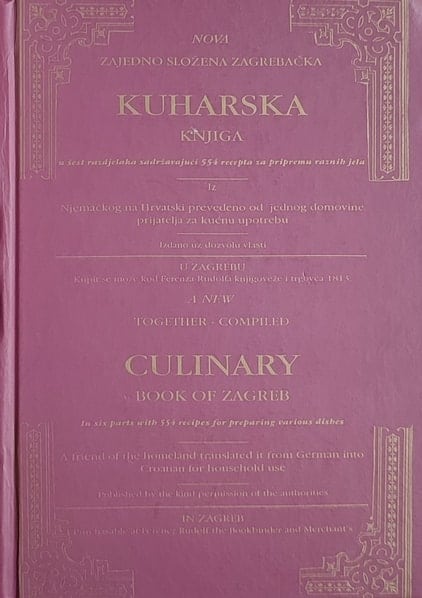 Nova zajedno složena zagrebačka kuharska knjiga