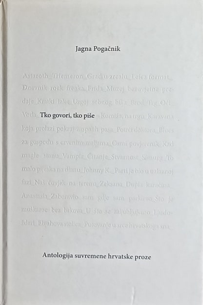 Pogačnik: Tko govori, tko piše