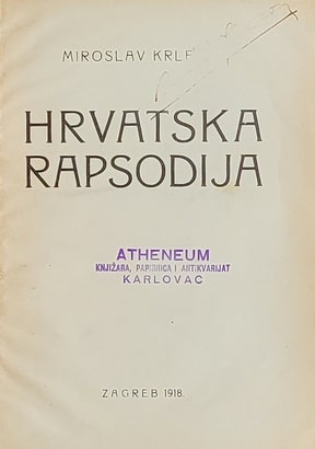 Krleža-Hrvatska rapsodija