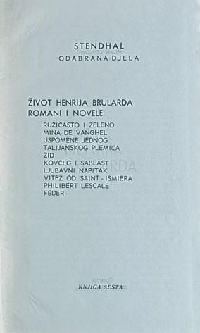 Stendhal: Život Henrija Brularda