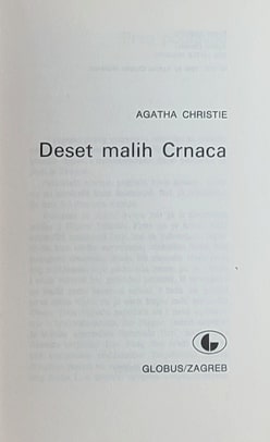 Christie-Deset malih crnaca