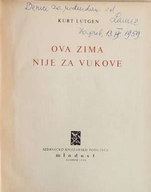 Lutgen-Ova zima nije za vukove