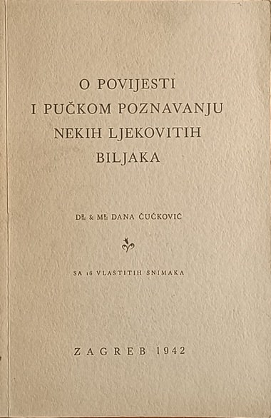 Čučkovic-O povijesti i pučkom poznavanju nekih ljekovitih biljaka