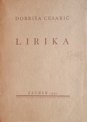 Cesarić: Lirika