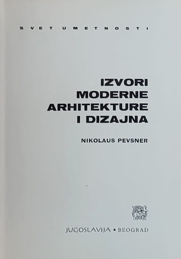 Pevsner-Izvori moderne arhitekture i dizajna