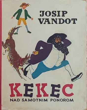 Vandot-Kekec nad samotnim ponorom