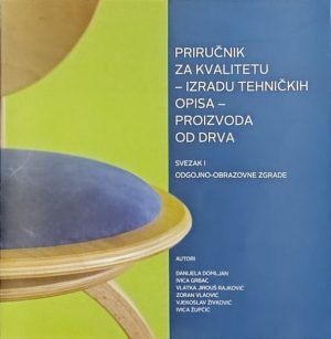 Priručnik za kvalitetu - izradu tehničkih opisa - proizvoda od drva