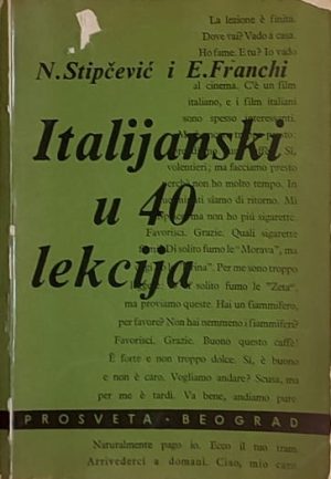 Stipčević-Italijanski u 40 lekcija