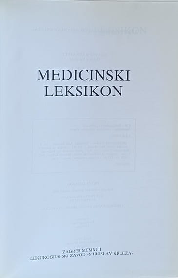 Medicinski leksikon