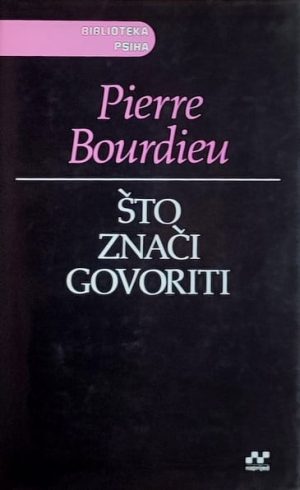 Bourdieu-Što znači govoriti